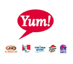 Yum Brands including A&W KFC LJS PizzaHut TacoBell