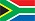 South Africa SA flag